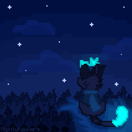 Whisper Pixel Art
